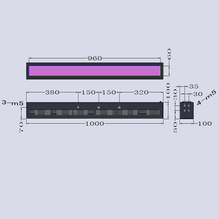 UVLED面固化光源 UV油墨固化機-960×50(圖3)