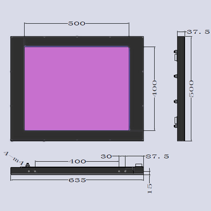 UVLED水冷面光源 UV面光源廠家-500×400(圖11)