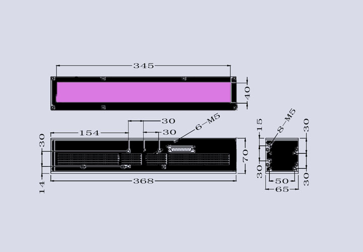 UVLED面光源紫外固化機-345×40(圖3)