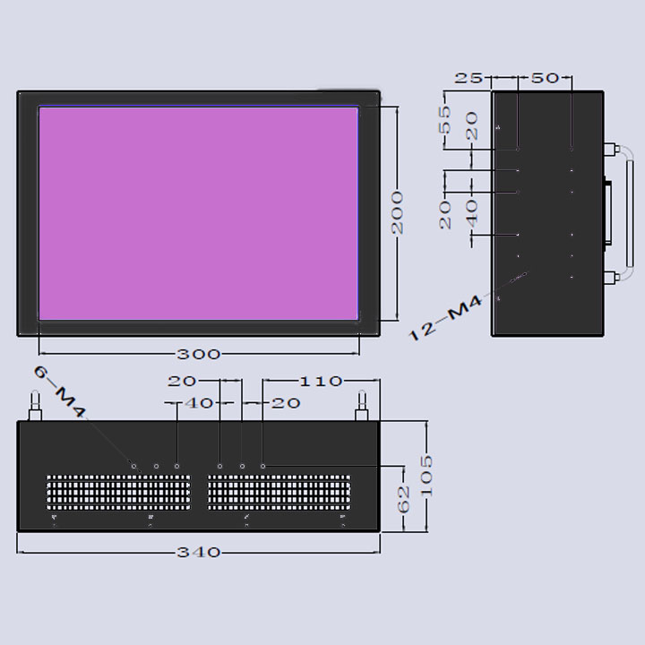 uv涂料固化用UVLED面光源-300×200(圖3)